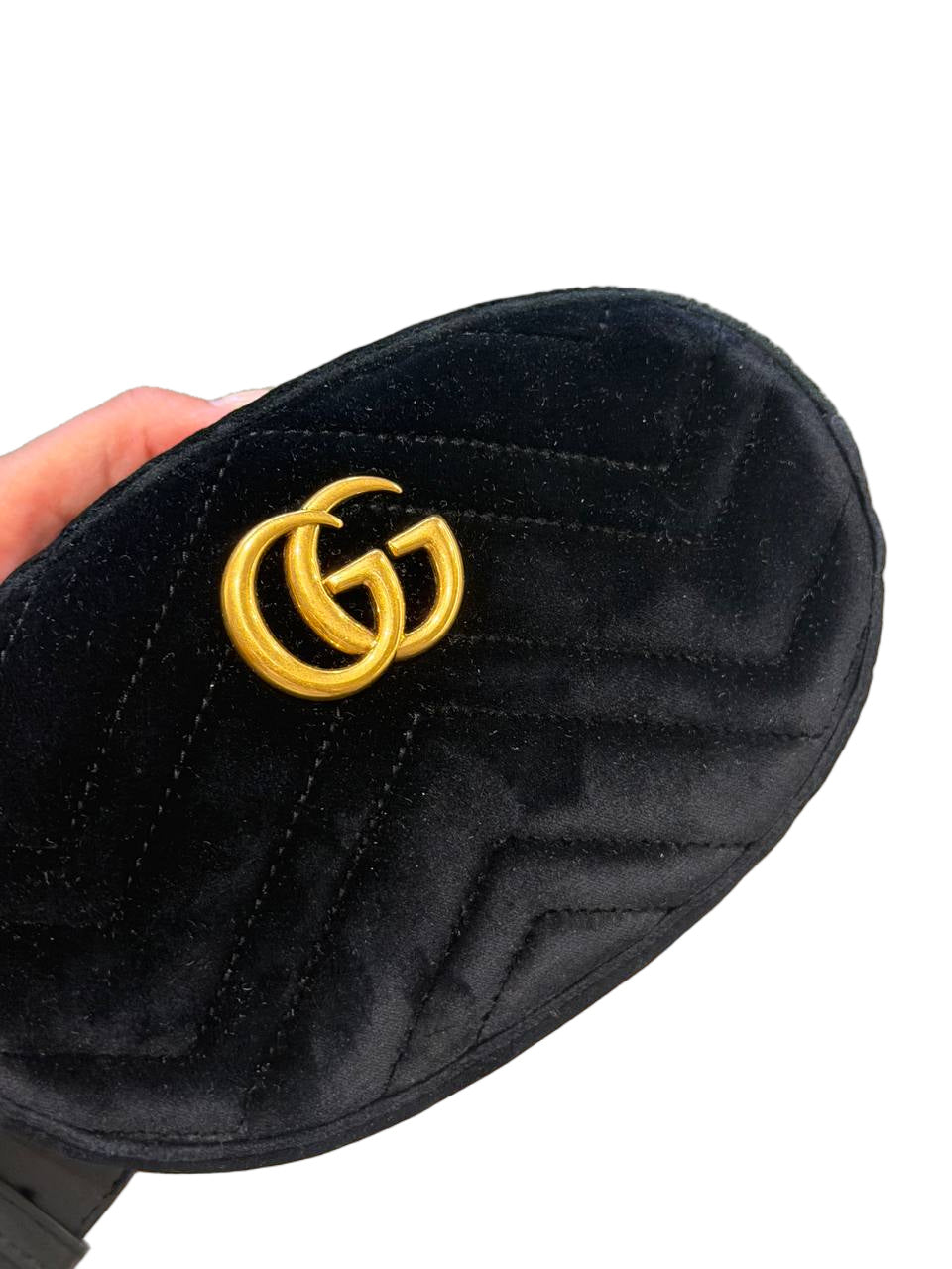 MARSUPIO GUCCI MARMONT VELLUTO NERO