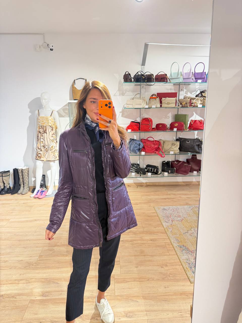 PIUMINO LEGGERO VIOLA PAUL & SHARK Tg L
