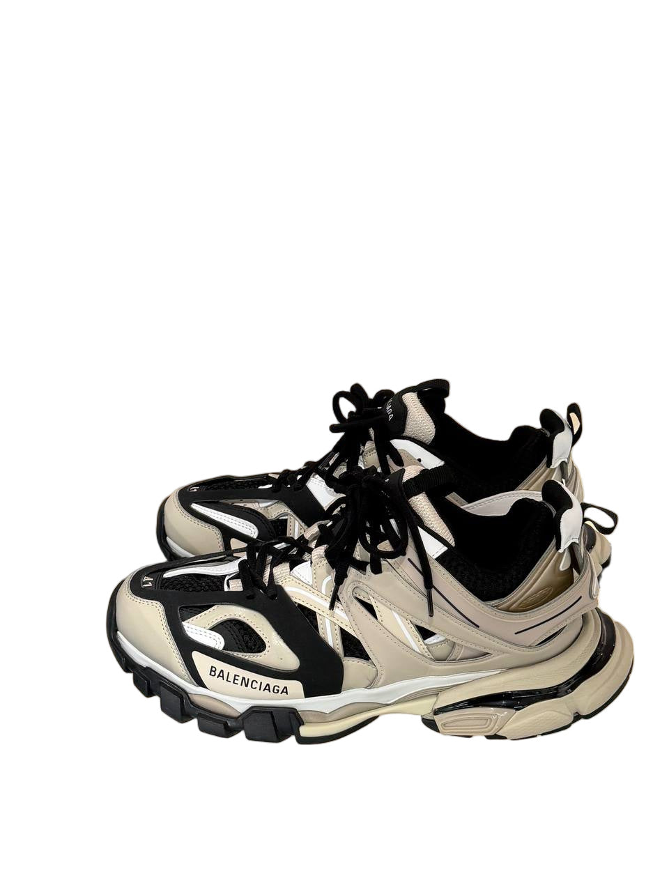 BALENCIAGA TRACK SNEAKER BIANCO NERO Nr 41