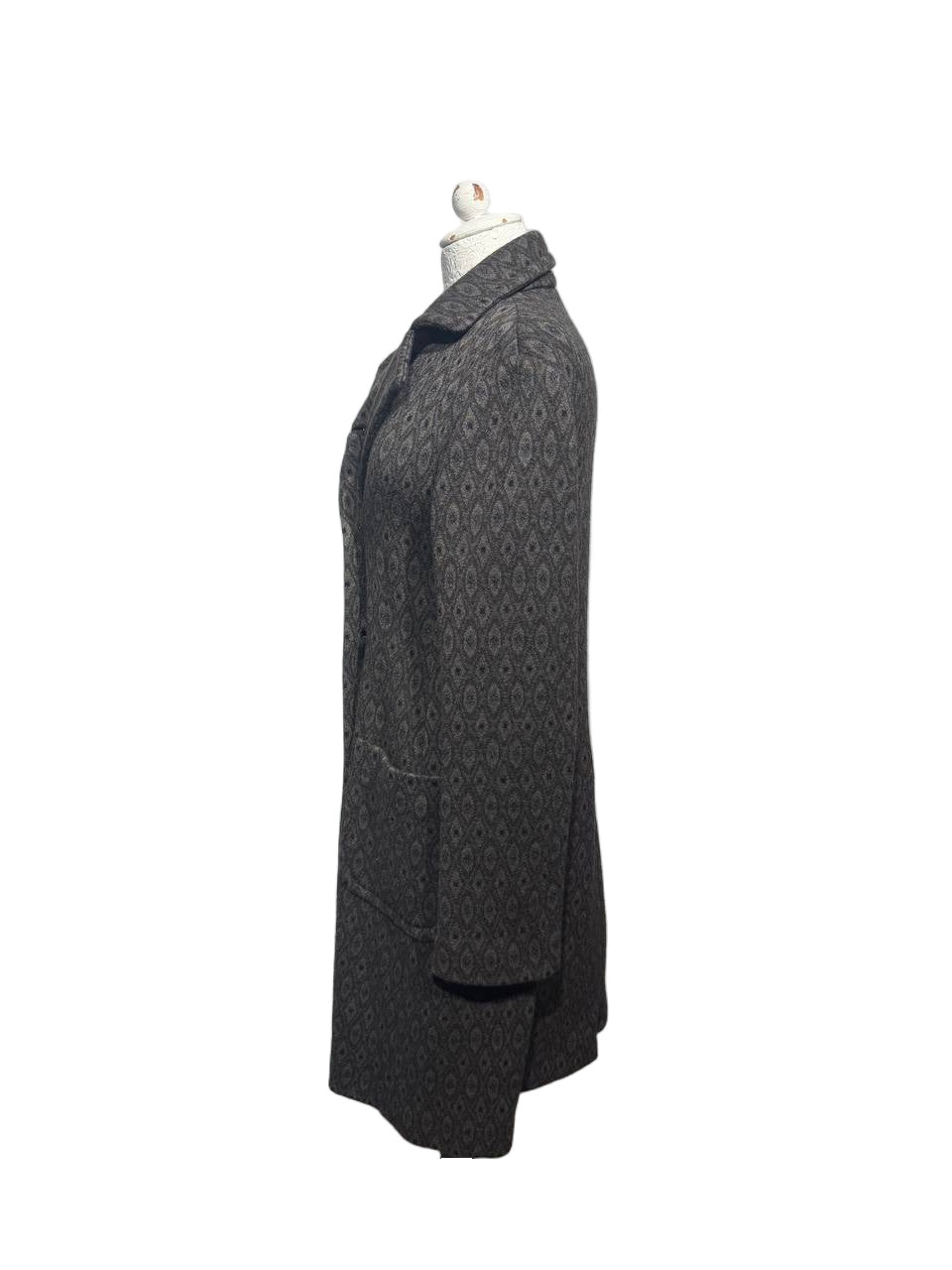 CAPPOTTO MALIPARMI IN LANA DOPPIOPETTO TG 44