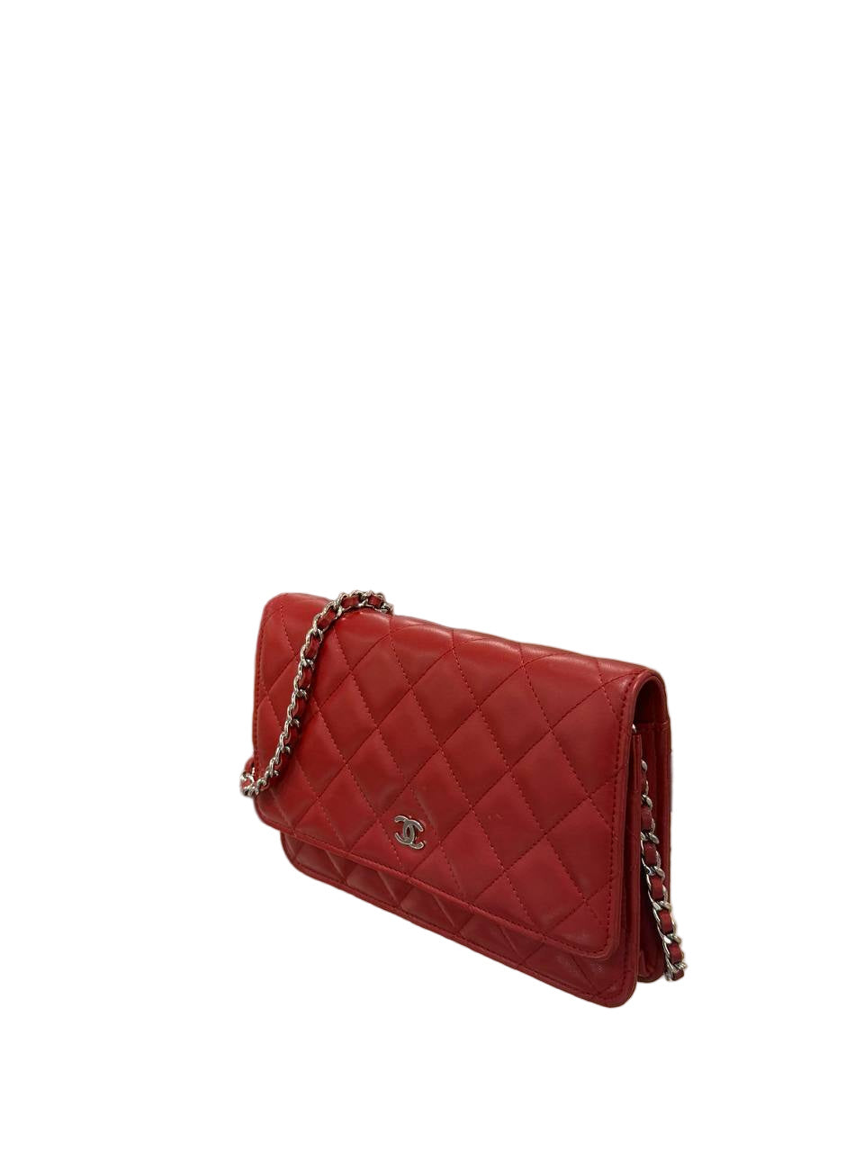 CHANEL WALLET ON CHAIN ROSSA HARDWARE ARG