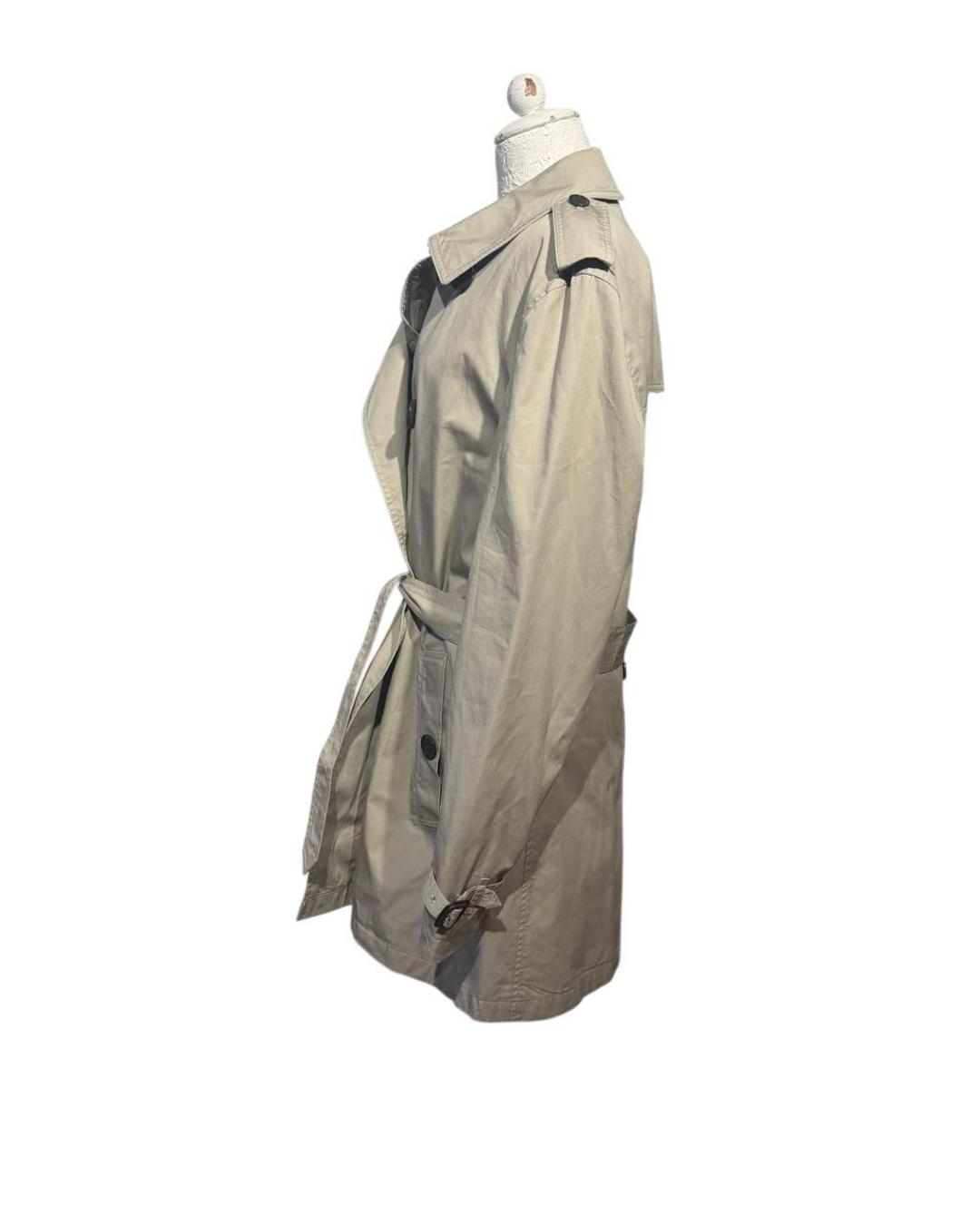 IMPERMEABILE BURBERRY BEIGE/TORTORA DOPPIOPETTO Tg M