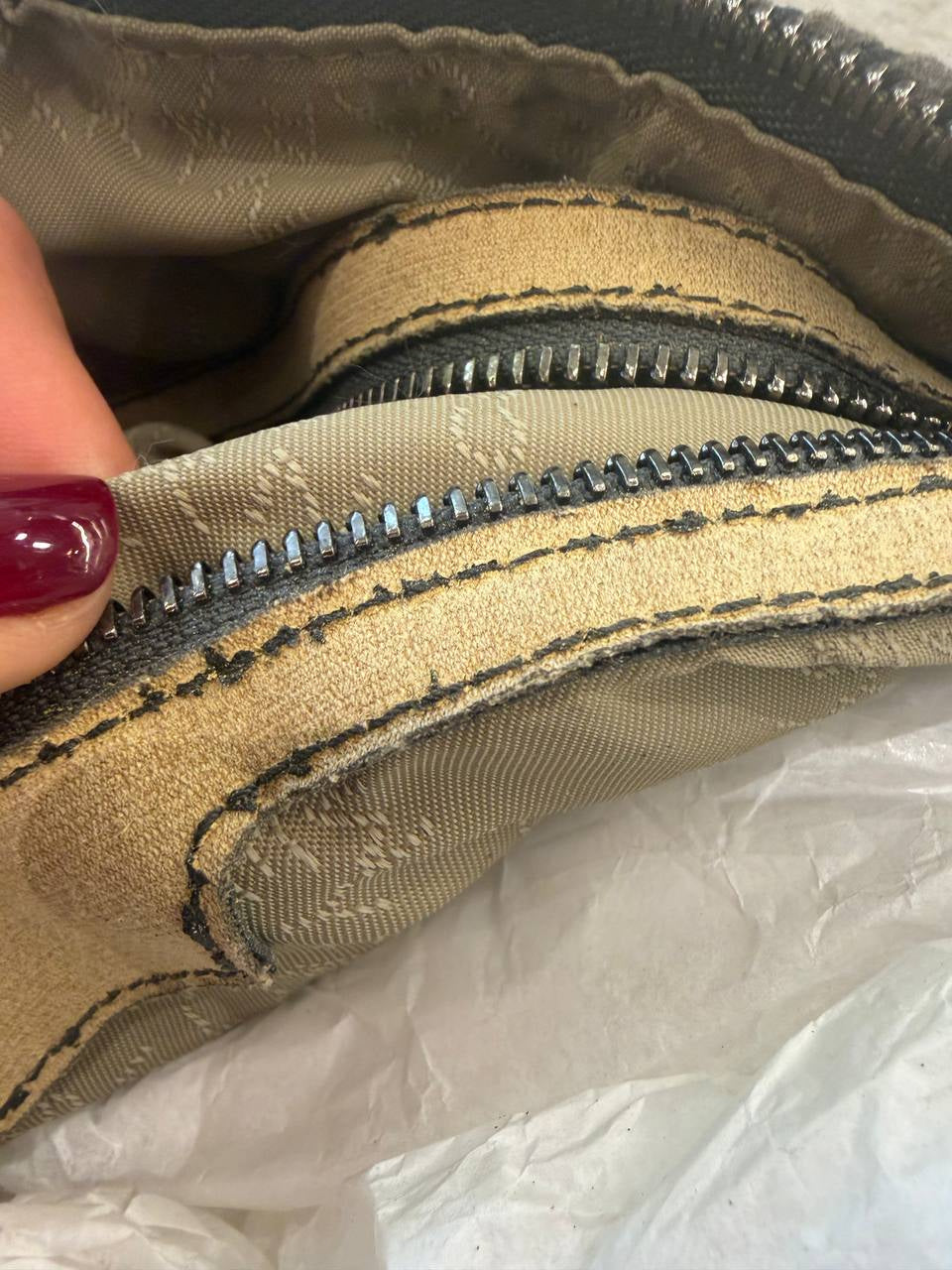 BORSA STELLA McCARTNEY FALABELLA TOTE TWEED GRIGIO