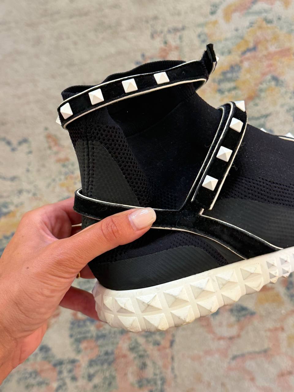 SNEAKERS VALENTINO ROCKSTUD SOCK SNEAKER Nr 40