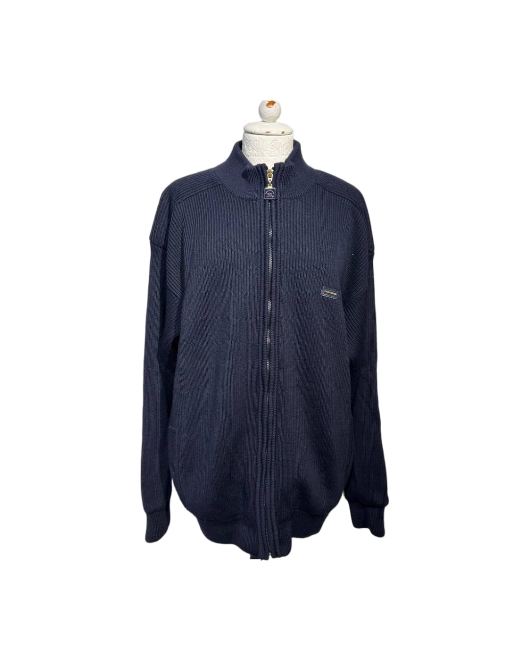 CARDIGAN UOMO LANA PAUL & SHARK YACHTING BLU Tg XXL