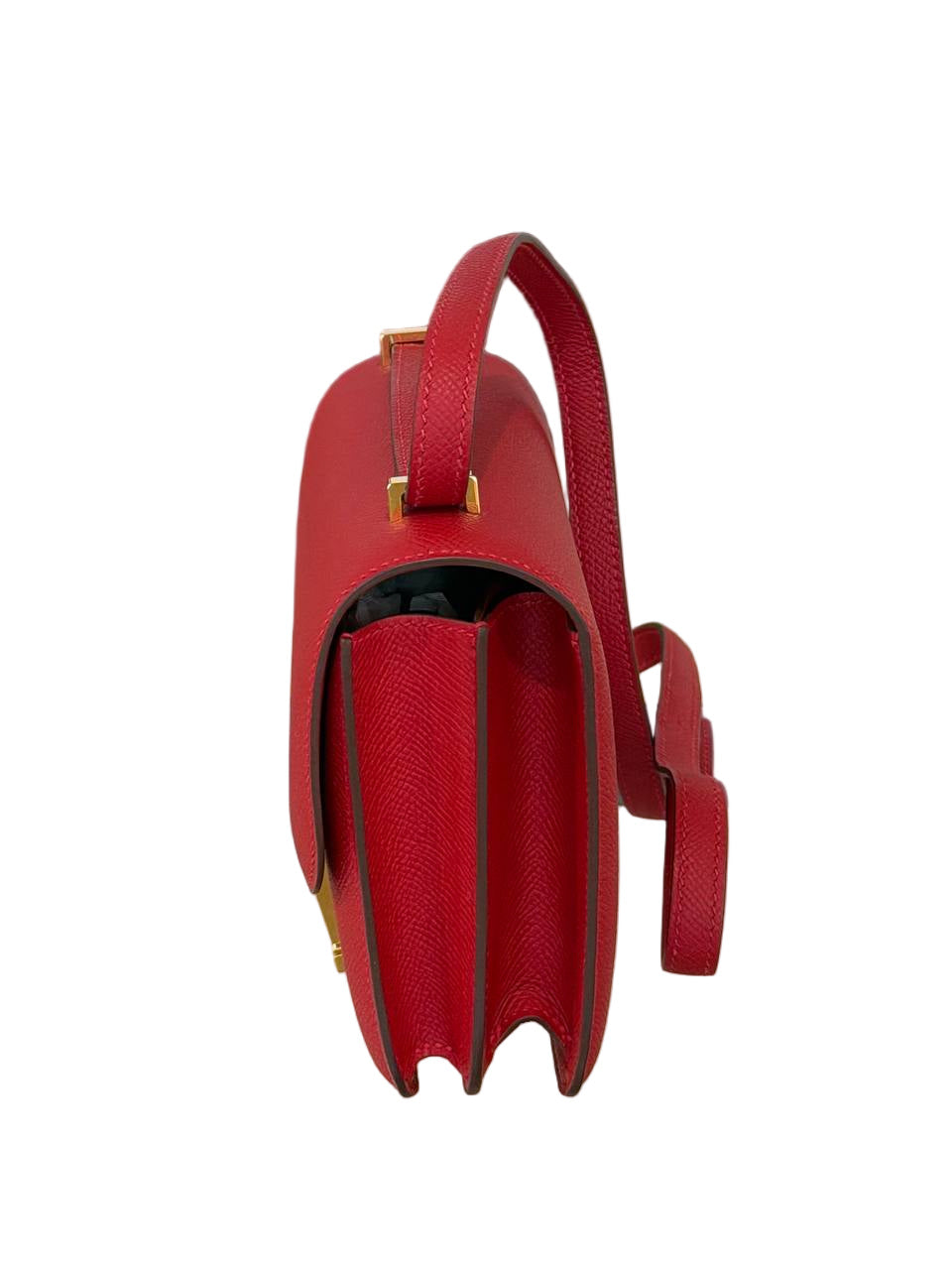 MINI CONSTANCE HERMES ROUGE CASAQUE
