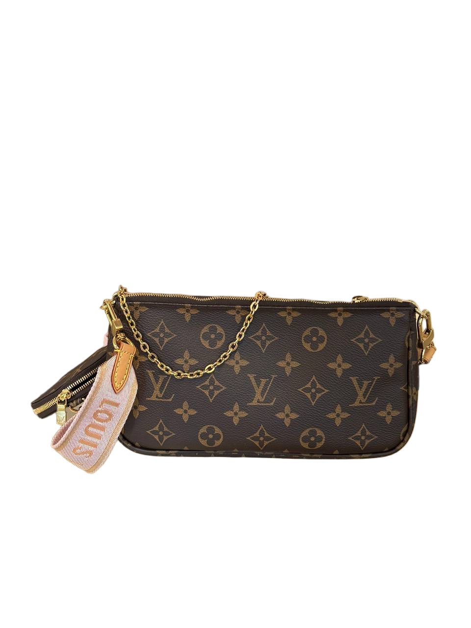 MULTIPOCHETTE LOUIS VUITTON MONOGRAM TRACOLLA ROSA