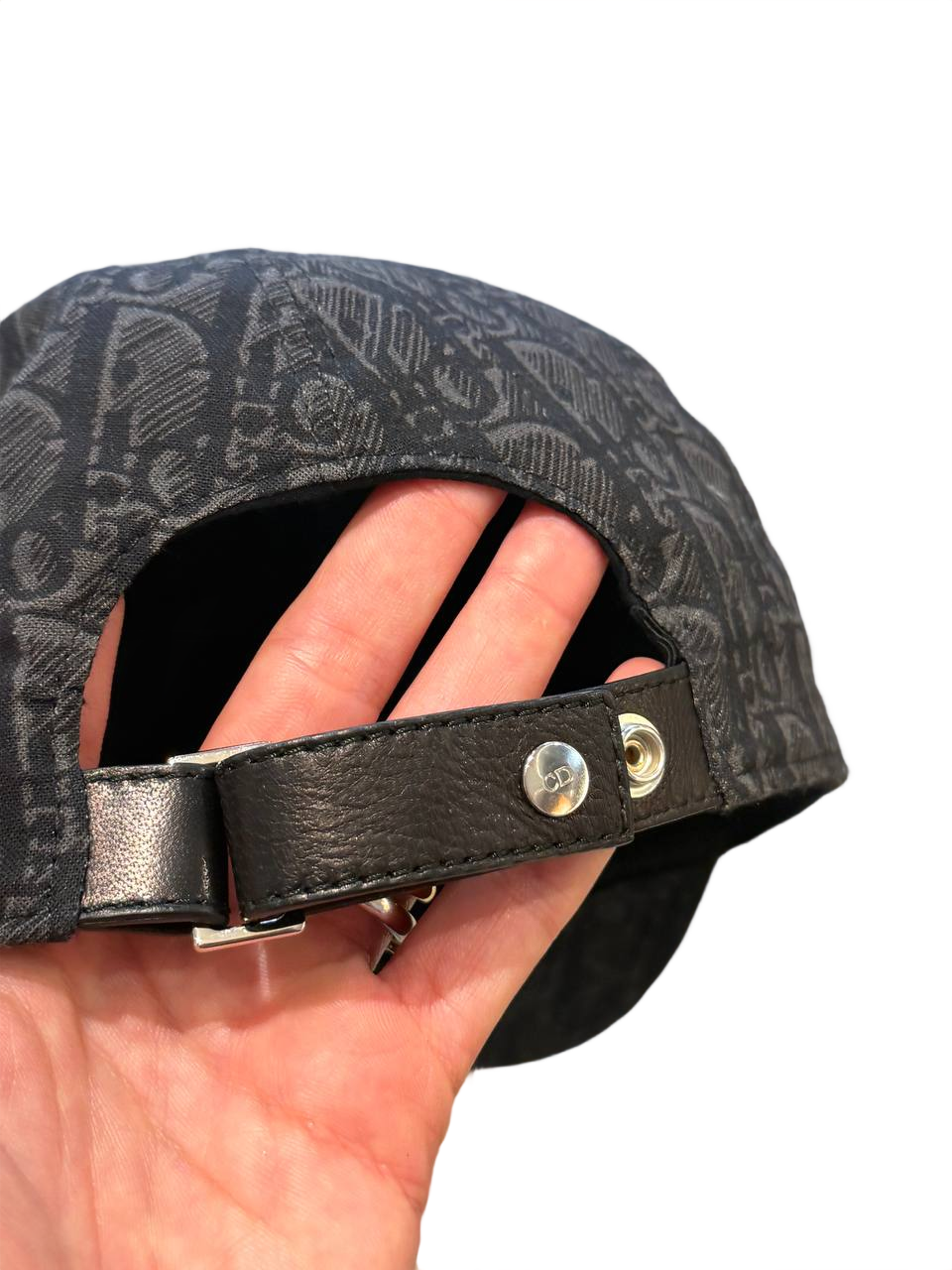 CAPPELLO BASEBALL DIOR OBLIQUE JACQUARD GRIGIO