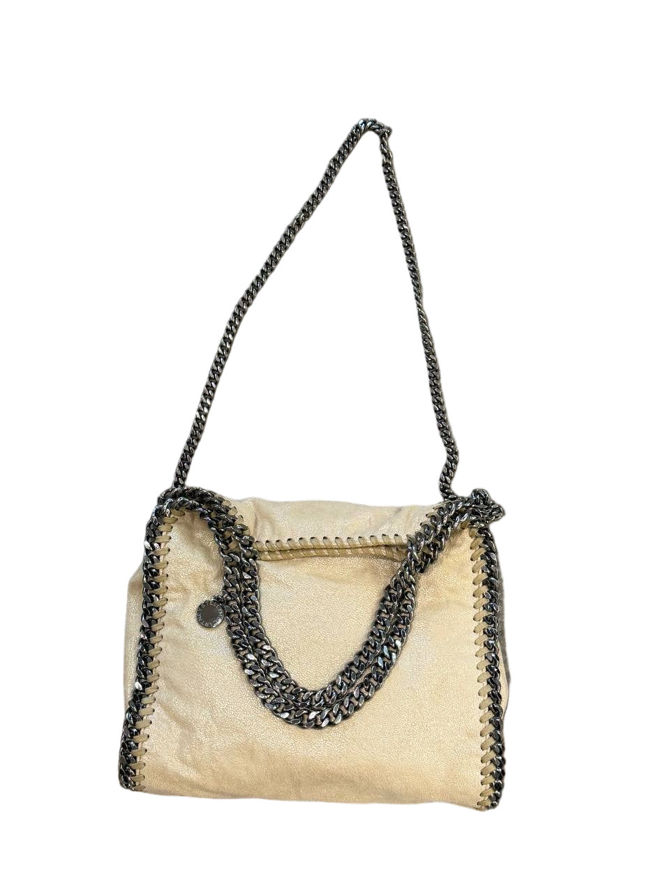 MINI STELLA MCCARTNEY FALABELLA COLOR BURRO