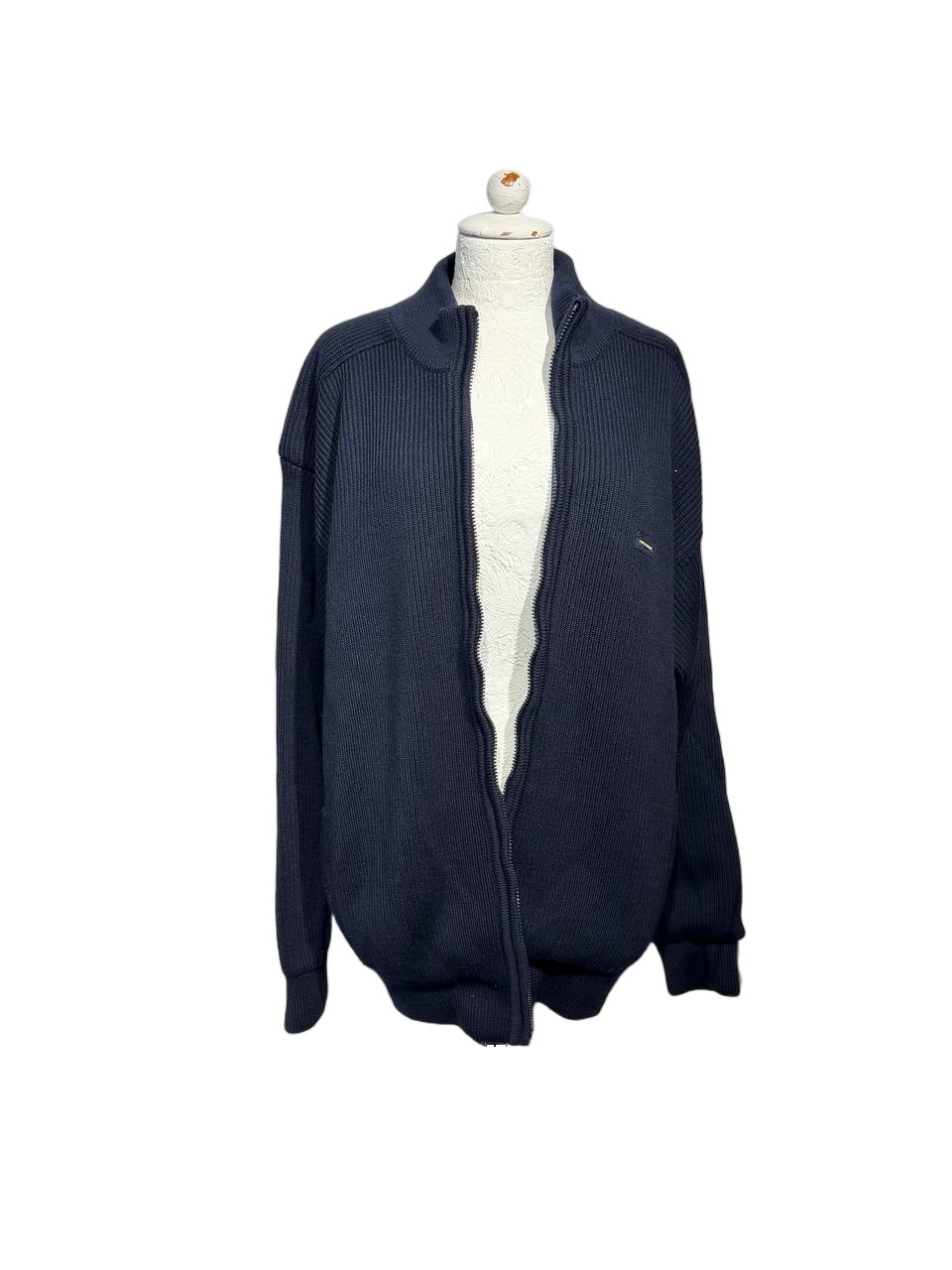 CARDIGAN UOMO LANA PAUL & SHARK YACHTING BLU Tg XXL