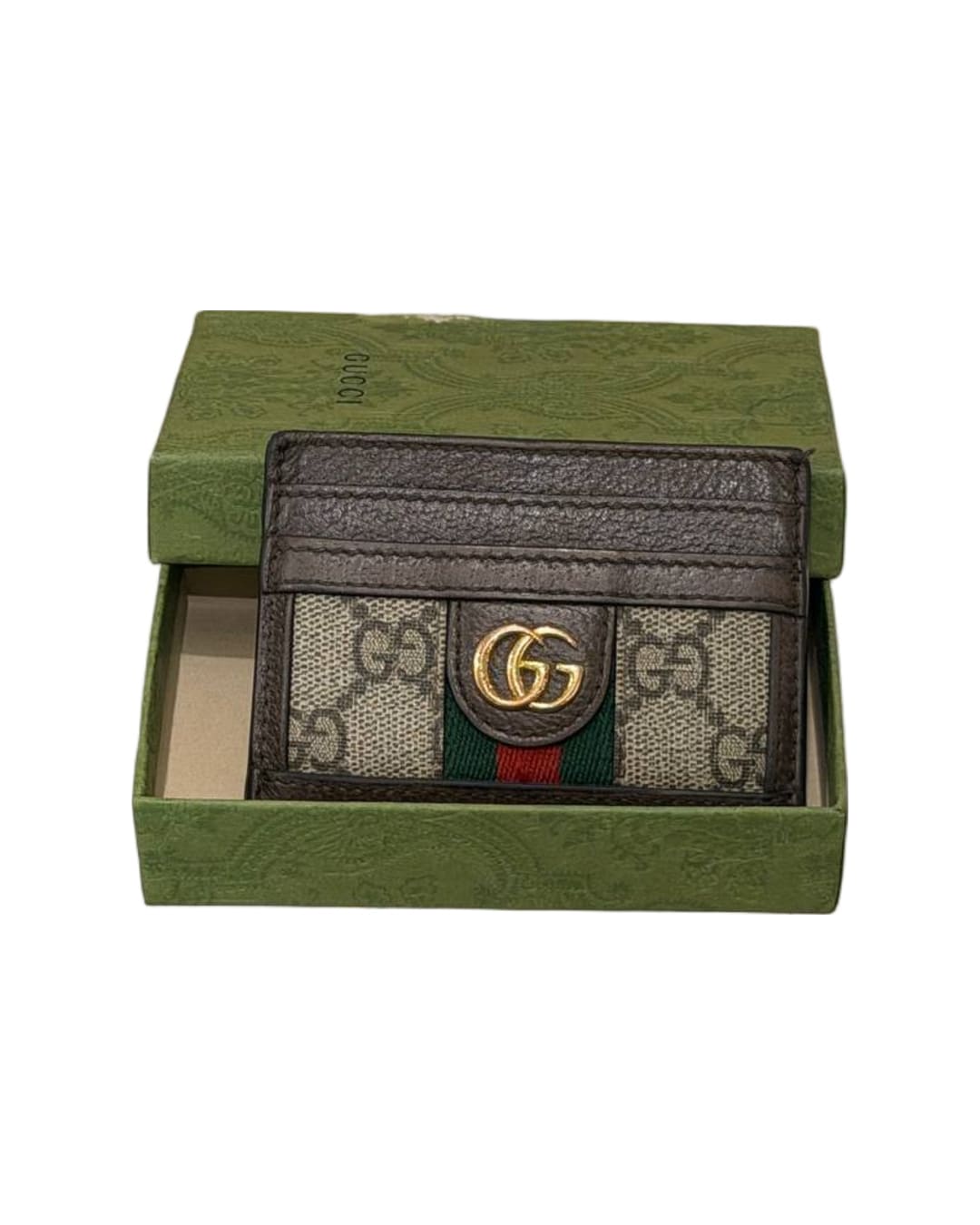PORTACARTE GUCCI OPHIDIA GG SUPREME CON SCATOLA
