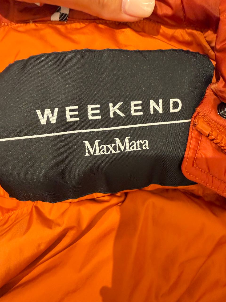 PIUMINO WEEKEND MAX MARA COULISSE MATTONE Tg 40