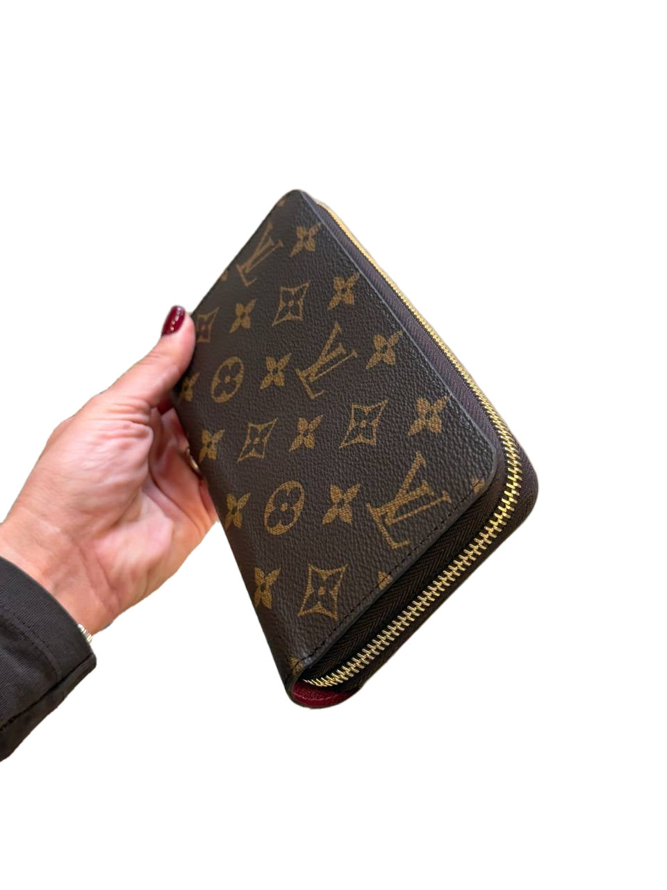 PORTAFOGLIO ZIPPY LOUIS VUITTON MONOGRAM INTERNO CILIEGIA