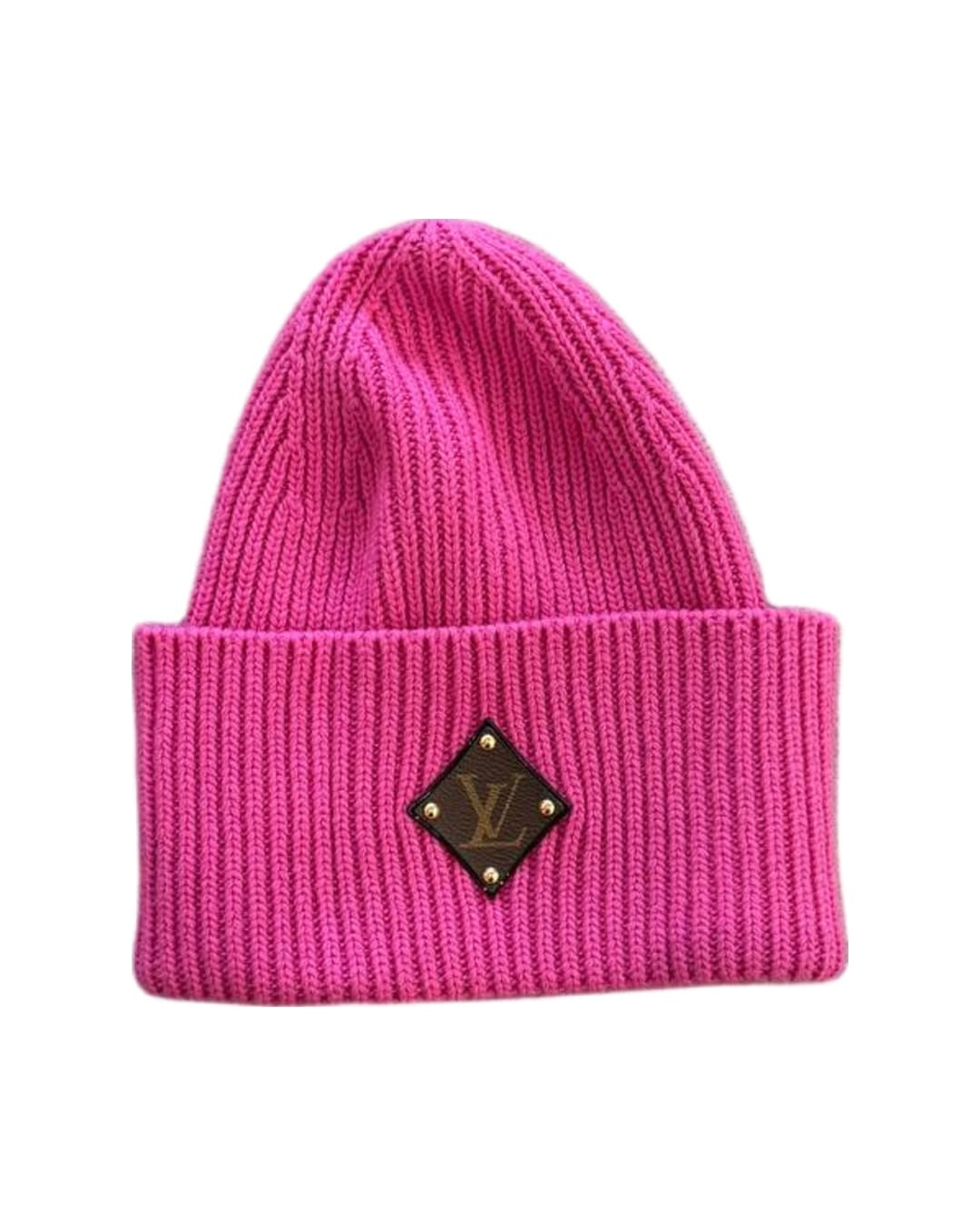 CUFFIA LANA LOUIS VUITTON FUCSIA CON SCATOLA
