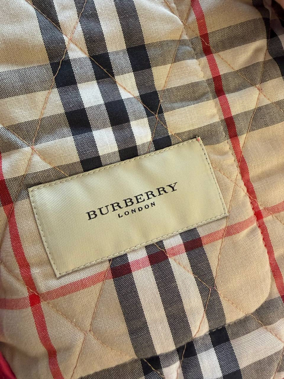 PIUMINO LEGGERO BURBERRY TRAPUNTATO MAGENTA Tg M