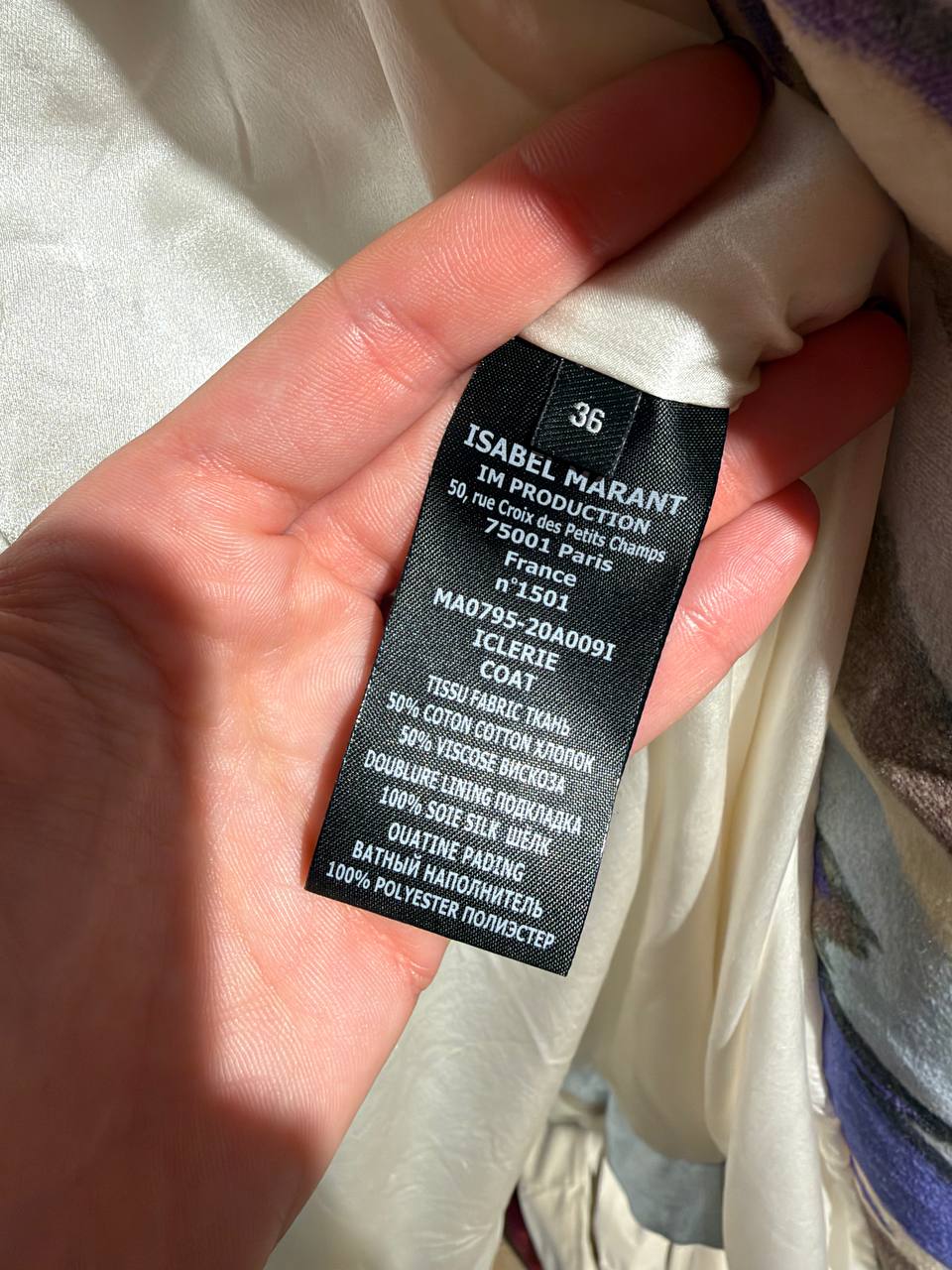 SOPRABITO ISABEL MARANT STAMPA CAMOUFLAGE TONI PASTELLO Tg 40
