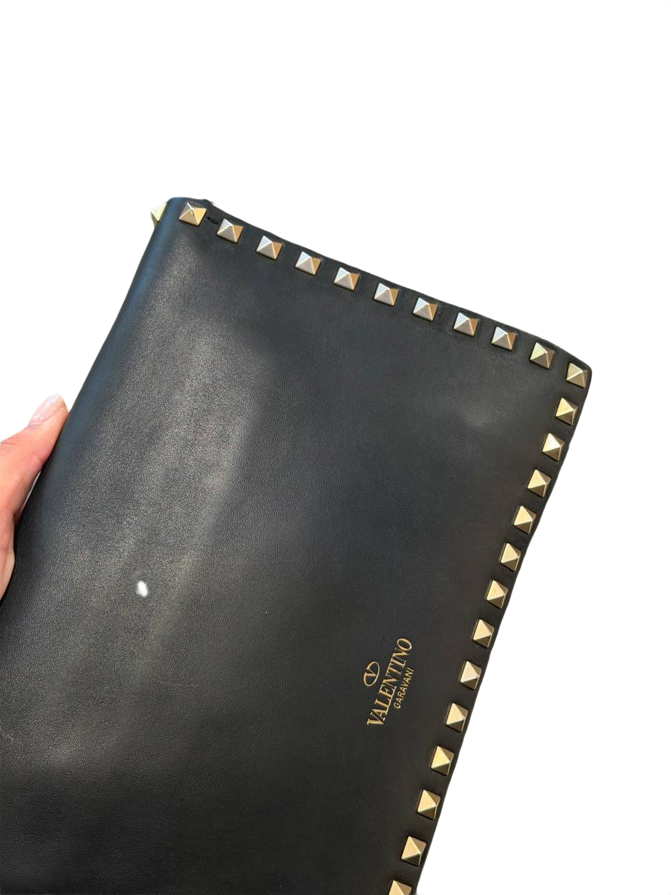 CLUTCH POCHETTE VALENTINO ROCKSTUD NERA