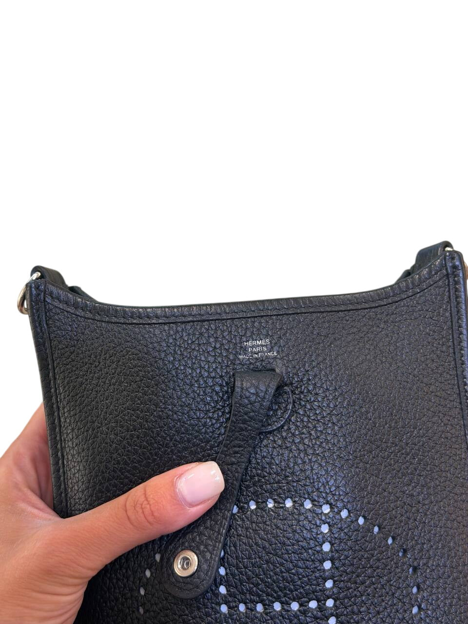 MINI EVELYNE HERMES NERA