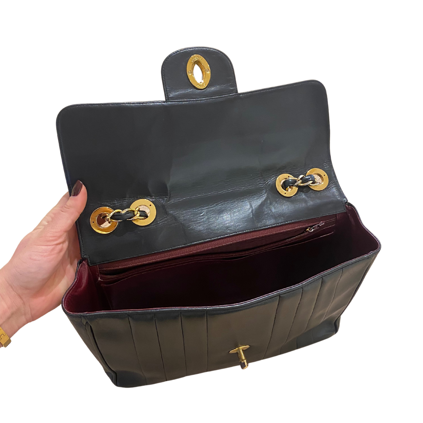TIMELESS CHANEL VINTAGE NERA