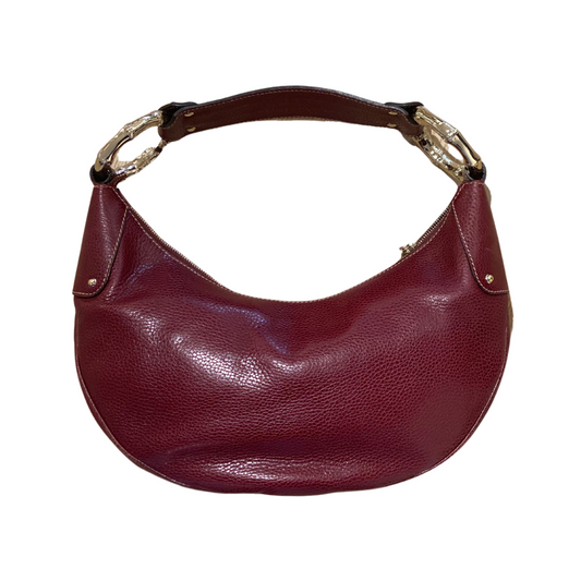 MEZZALUNA DI GUCCI BORDEAUX