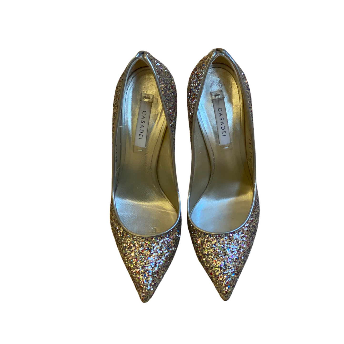 DECOLLETE CASADEI GLITTER