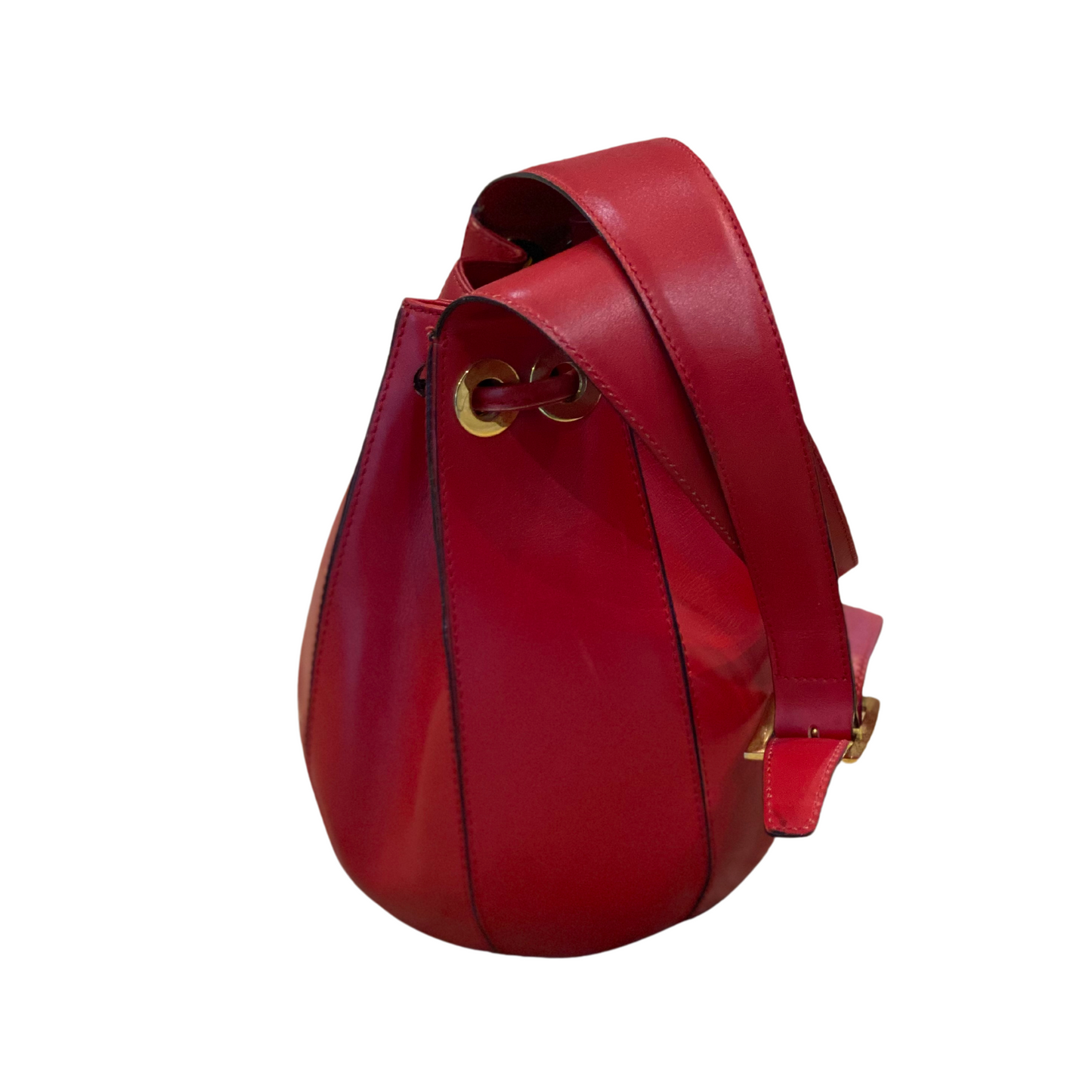 SECCHIELLO VINTAGE CELINE ROSSO