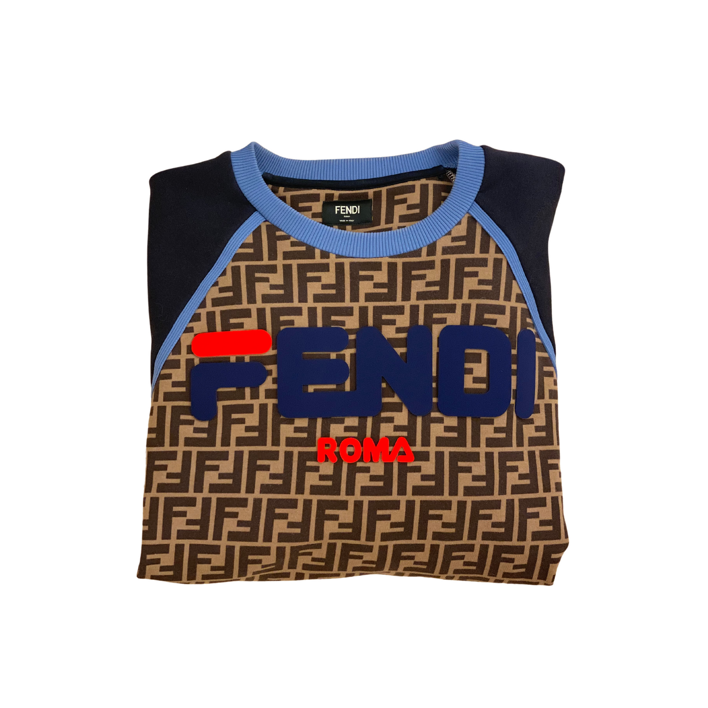 FELPA UNISEX FENDI CON FILA