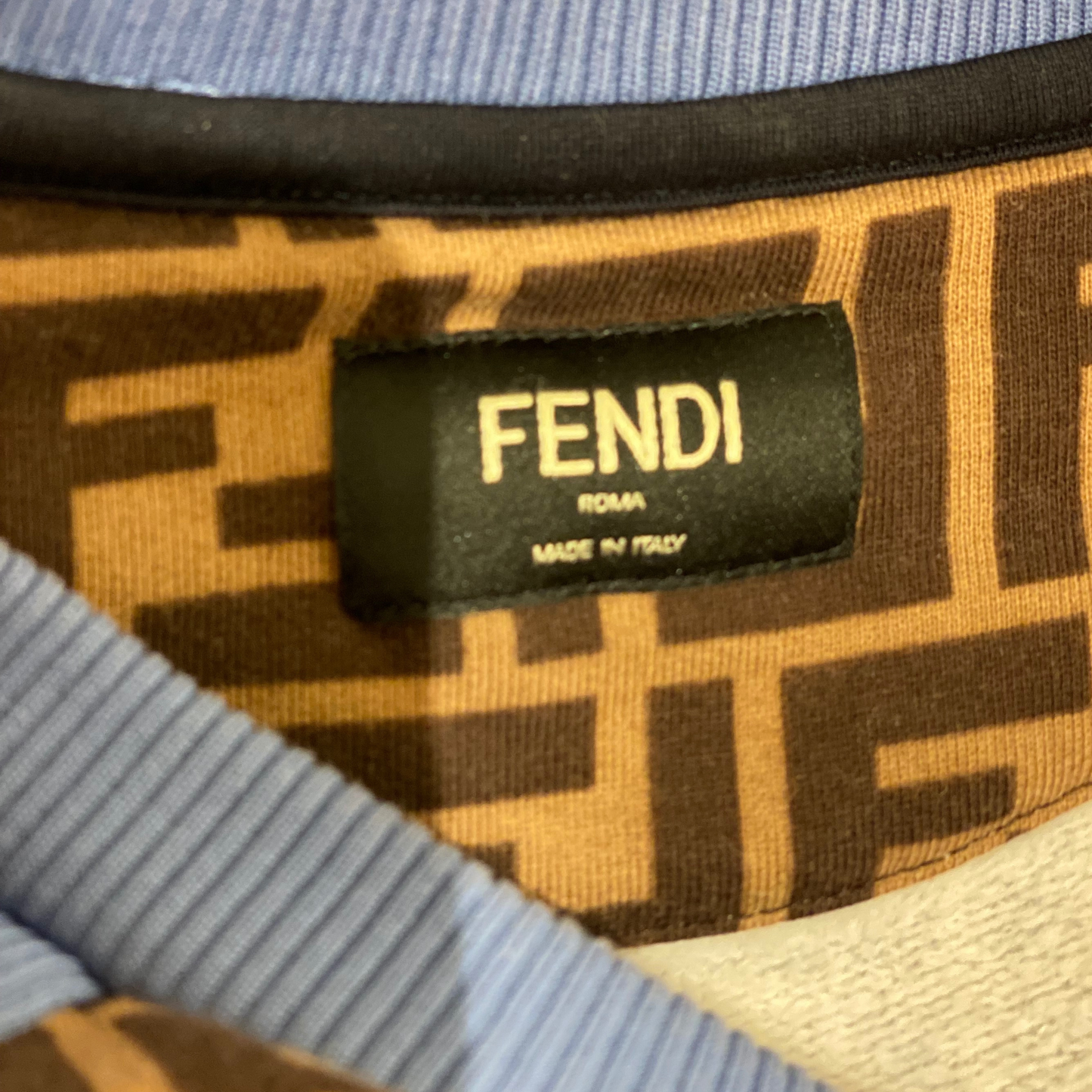 FELPA UNISEX FENDI CON FILA